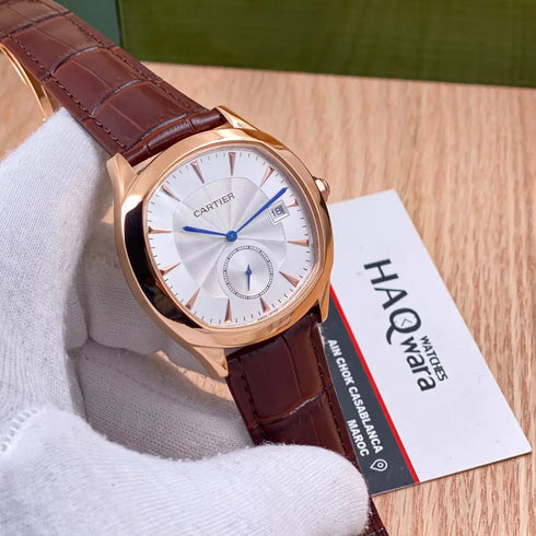Cartier Drive Rose Pour Hommes